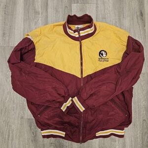 Vintage Florida State Seminoles Track Jacket FSU Boathouse Sports Windbreaker XL